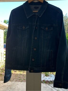 new directions Dark Blue Denim Jean Jacket